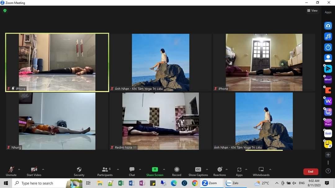 Học viên lớp Online