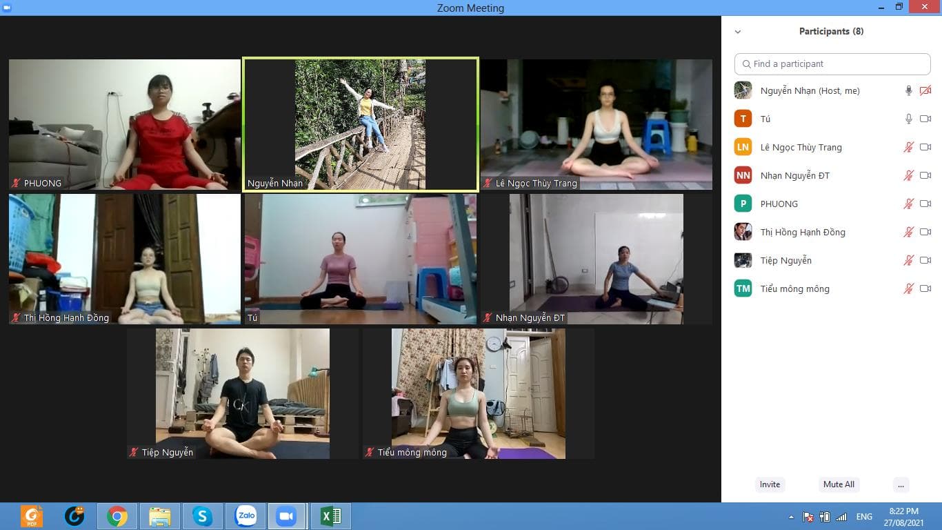 Học viên lớp Online